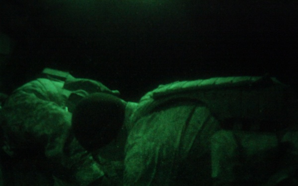 Aircrew drops leaflets