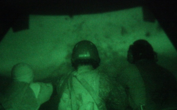 Aircrew drops leaflets