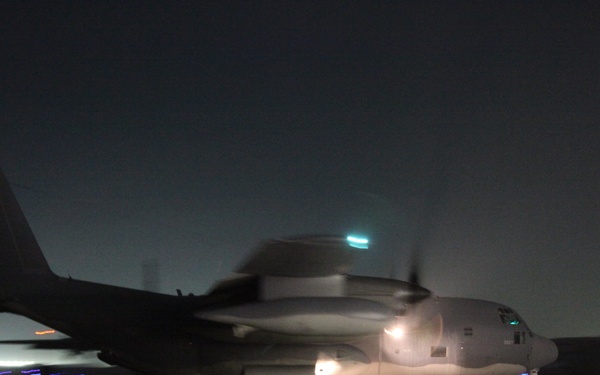 Aircrew drops leaflets