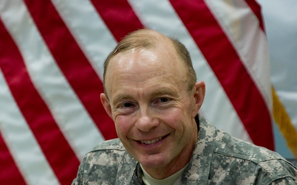 Lt. Gen. Charles H. Jacoby Jr., in Baghdad, Iraq