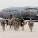 I-Corps General Officers and Staff Board and Air Force C 17 Depart Iraq