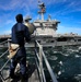 USS Carl Vinson action