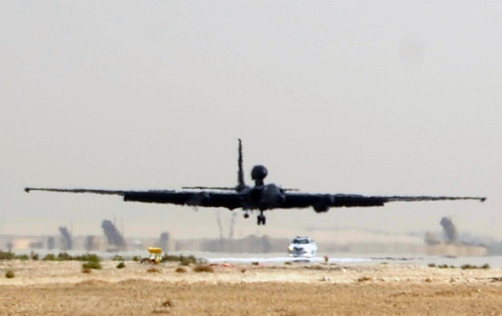 Deployed U-2 Pilot Achieves Rare Feat of 100 Combat Missions