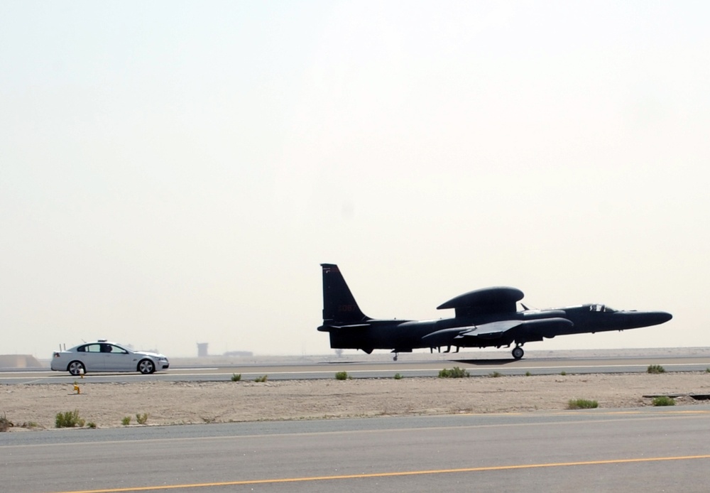 Deployed U-2 Pilot Achieves Rare Feat of 100 Combat Missions