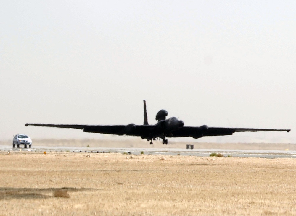 Deployed U-2 Pilot Achieves Rare Feat of 100 Combat Missions