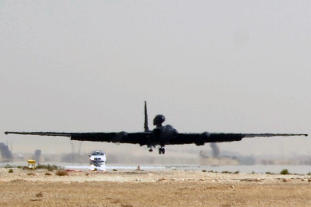 Deployed U-2 Pilot Achieves Rare Feat of 100 Combat Missions