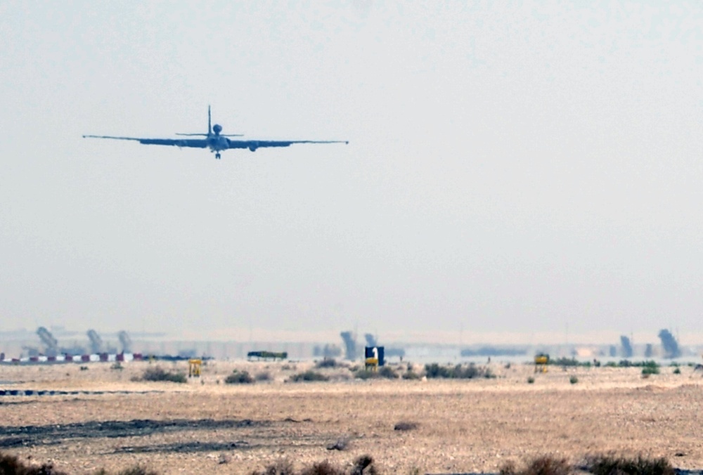 Deployed U-2 Pilot Achieves Rare Feat of 100 Combat Missions