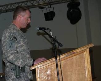 Quartermaster Company recognizes Soldiers