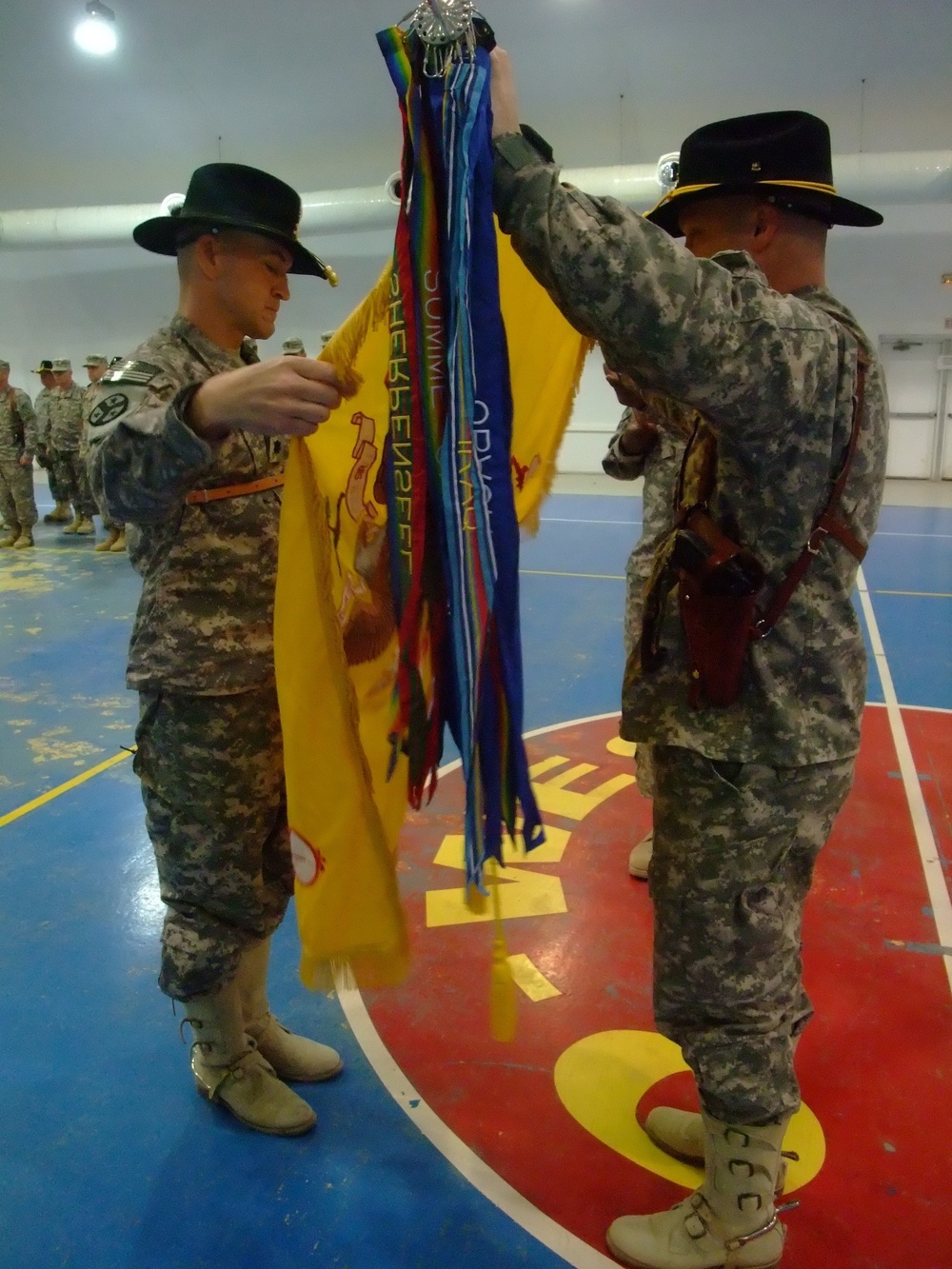 Mississippi Guardsmen hand off mission to Tennessee Guard