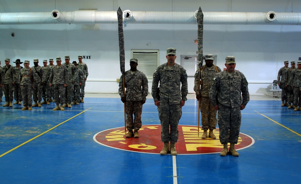 Mississippi Guardsmen hand off mission to Tennessee Guard