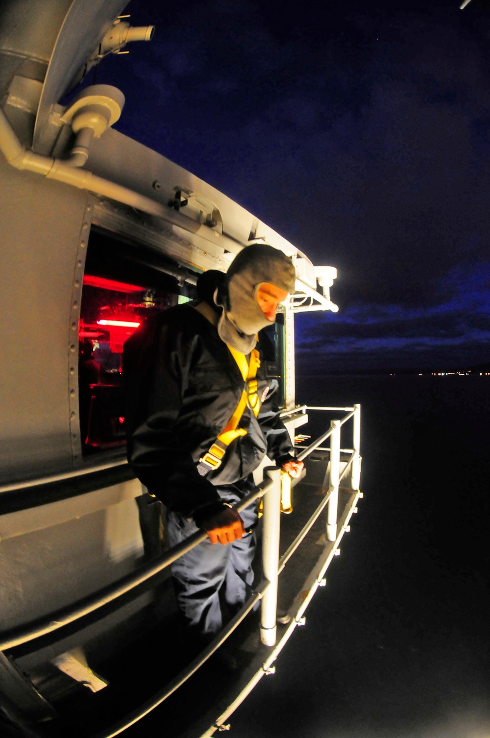 USS Carl Vinson action