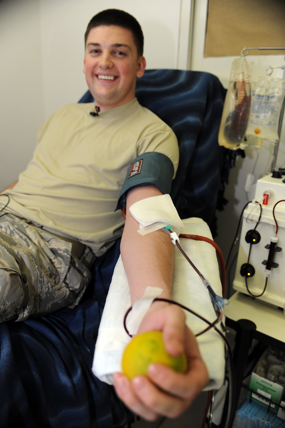 Blood Platelet Donations Vital in Deployed Environment