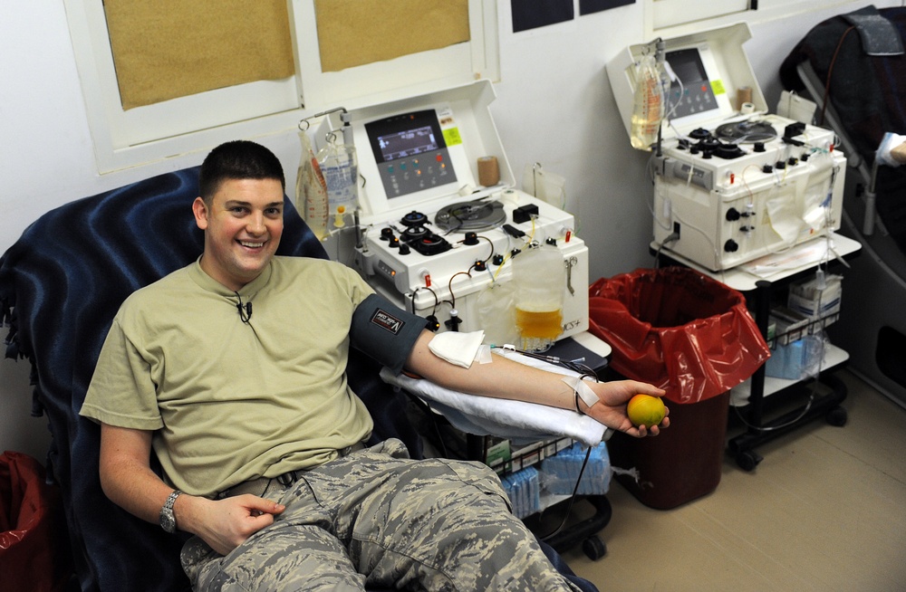 Blood Platelet Donations Vital in Deployed Environment