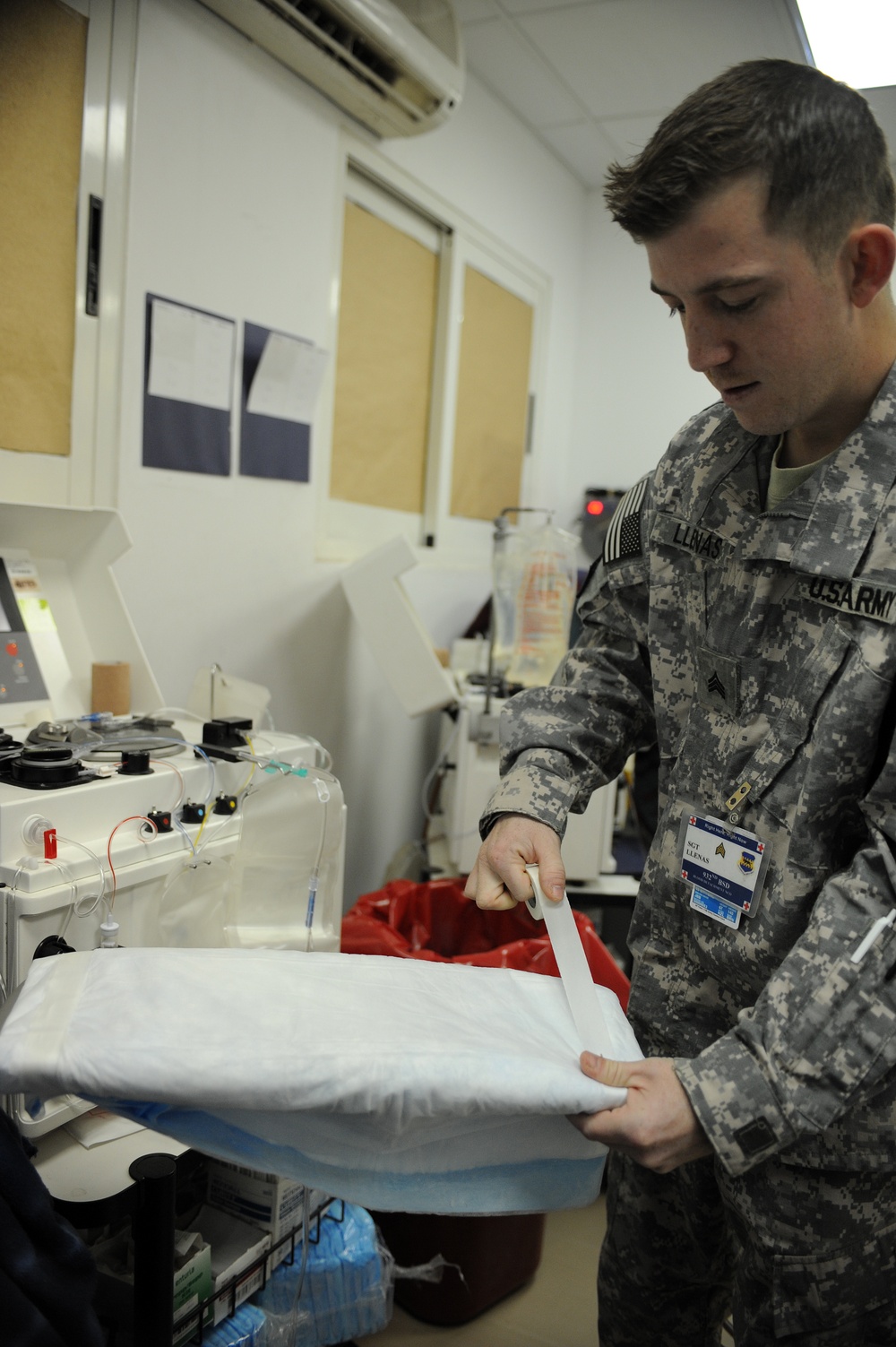 Blood Platelet Donations Vital in Deployed Environment
