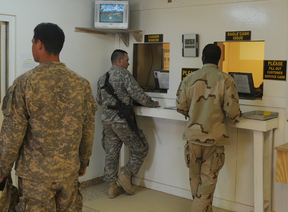 Texas finance team provides support for all of western Iraq