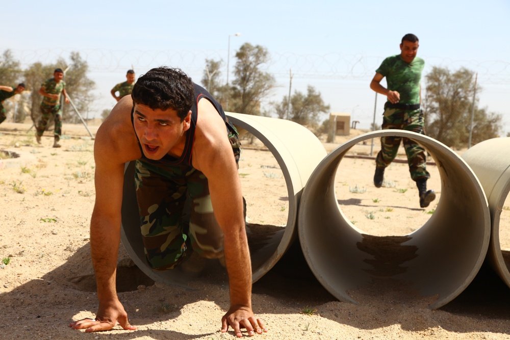 Obstacle course in Basra