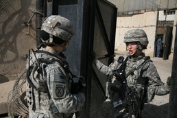 The 66th Military Police Company partnering with Iraqi police