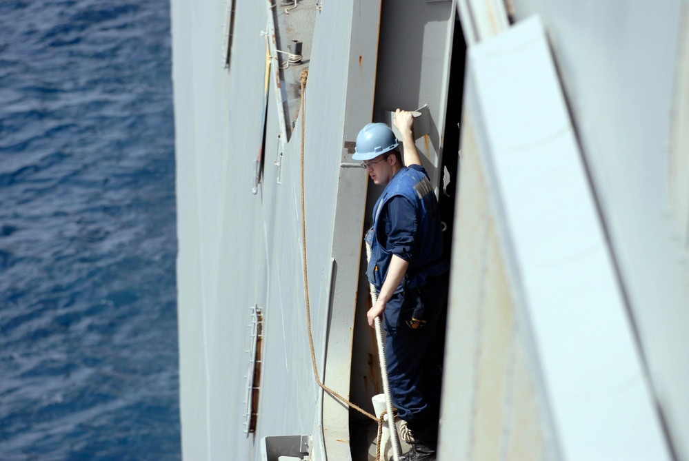USS Mesa Verde action