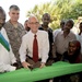 Horn of Africa Seabees build cafeteria for students
