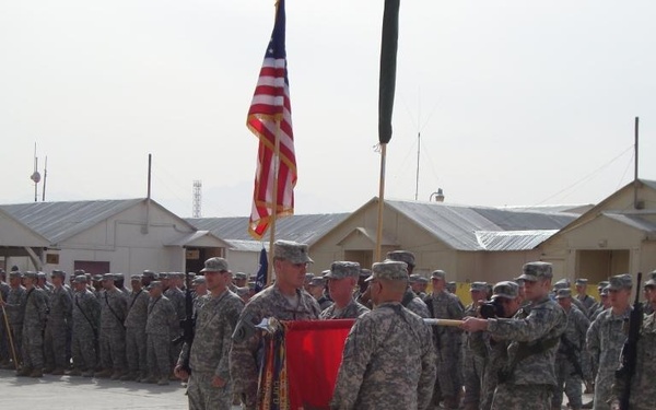 Oldest FA Battalion Takes Charge at Camp Phoenix
