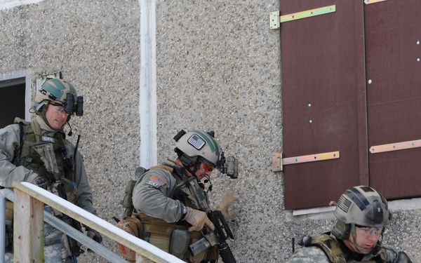 Soldiers Train