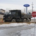 over-land flooding in Lidgerwood, North Dakota