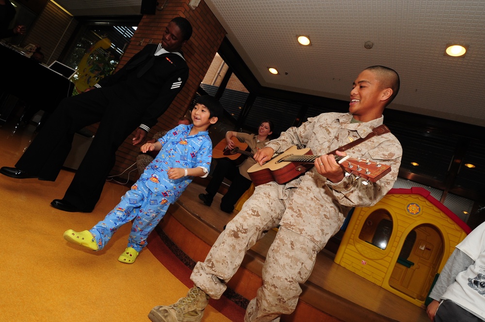 the Hokey-Pokey at Fukuoka Children's Hospital