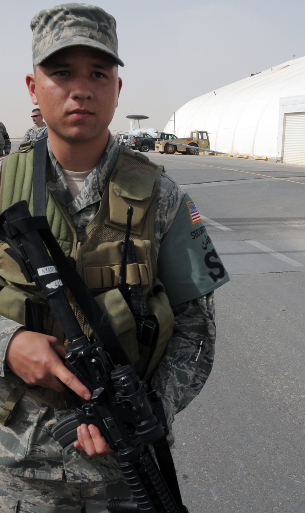 Eglin Airman, Lancaster Native, Supports Security Forces Efforts for Southwest Asia Wing