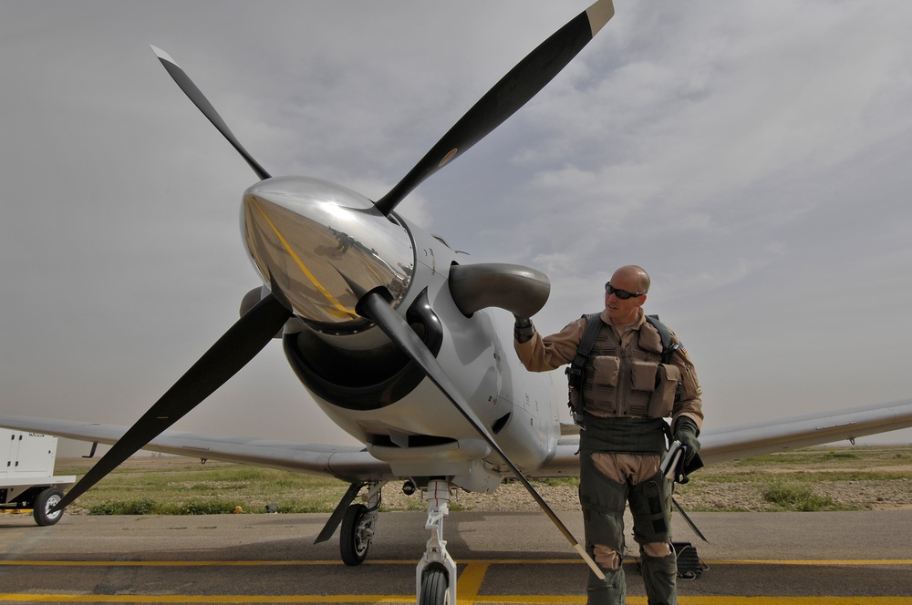 a training readiness mission at the Al Sahra Air Base