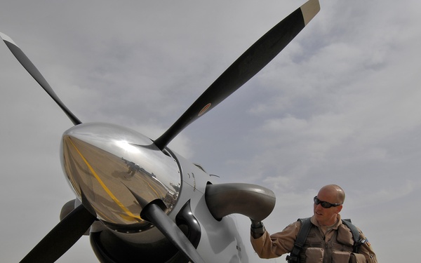a training readiness mission at the Al Sahra Air Base