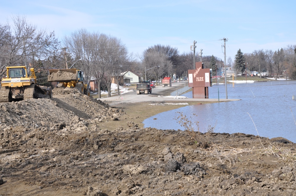 Red River Flood Fight 2010