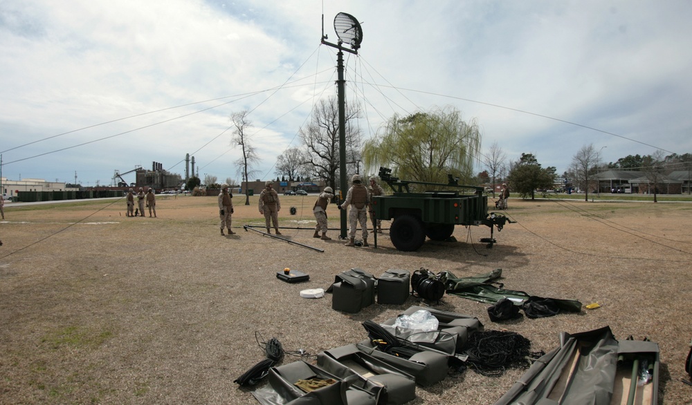 Logistics Marines reach new heights with improved radio