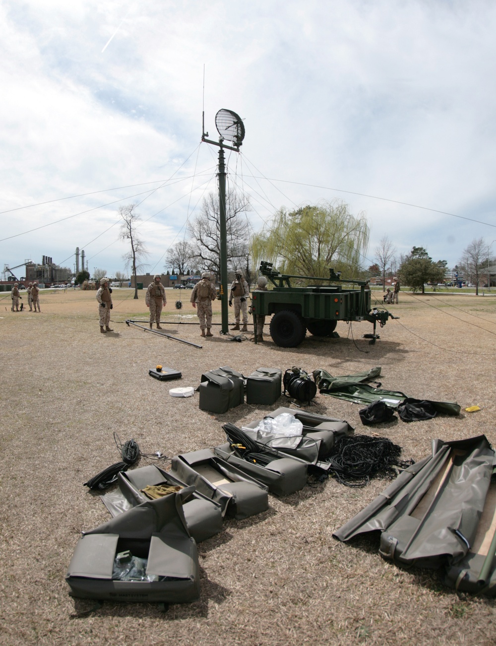 Logistics Marines reach new heights with improved radio
