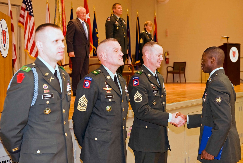 Military's only accredited high school graduates first class