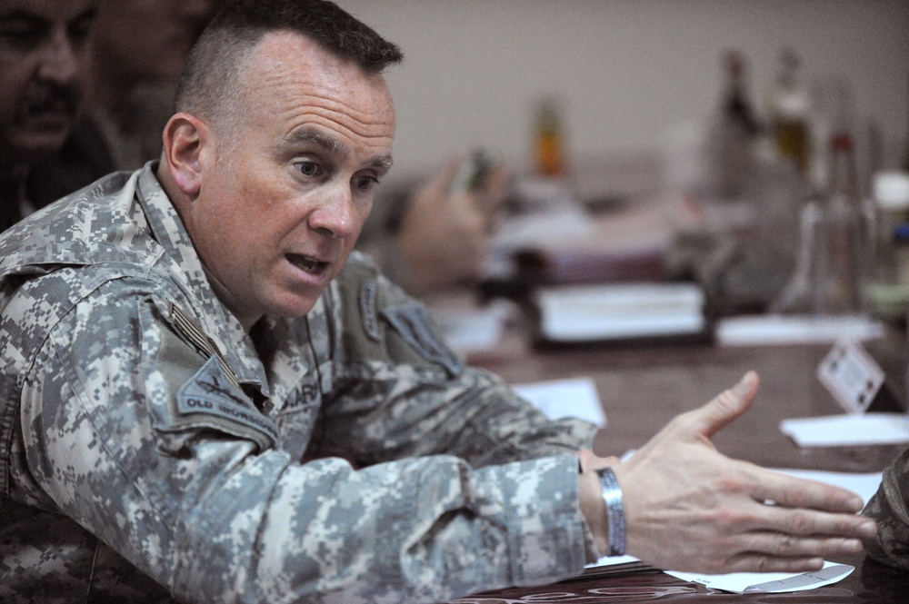 Forward Operating Base Warrior Hosts Sons of Iraq Transition Meeting