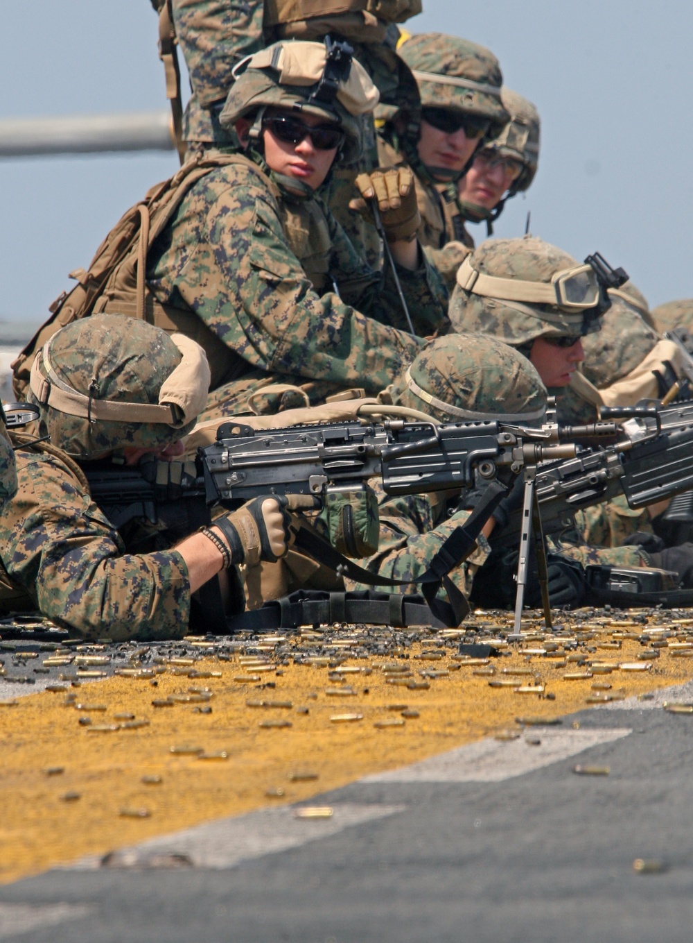 Marines From Lima Company Conduct Live-fire, Close-quarters Marksmanship Drills Aboard USS Bataan