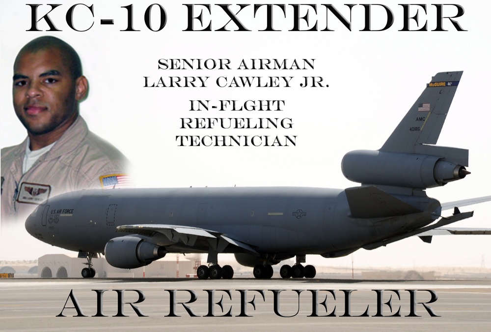 KC-10 Boom Operator, Pine Bluff Native, Supports Air Refueling Ops in Southwest Asia