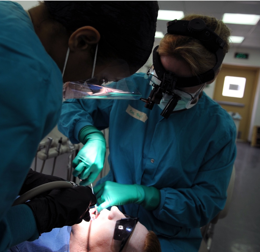 Unit Helps Deployed Service members Smile