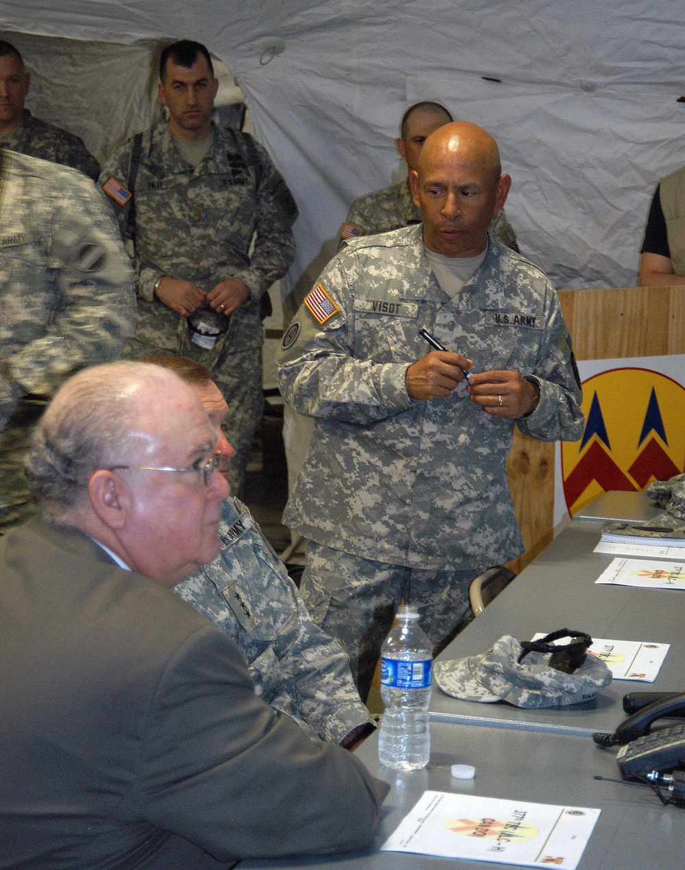 Undersecretary of Army Visits 377th TSC