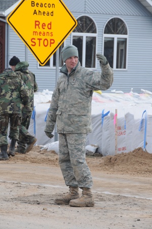 Guardsmen Using New Tools in This Year's Flood Fight