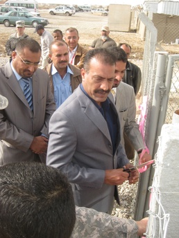 Iraqi-owned Bank Opens on U.S. Base