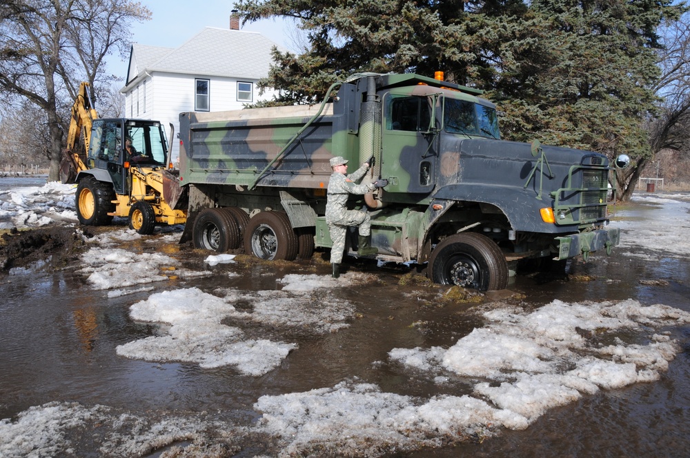 North Dakota Flood Fighting