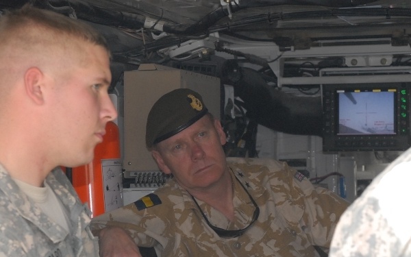 Maj. Gen. Newton Visits 5/2 ID (SBCT)