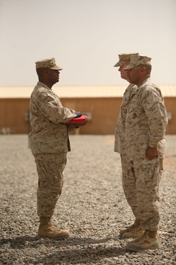 Sailor Retires in Afghanistan After 22 Years of Service