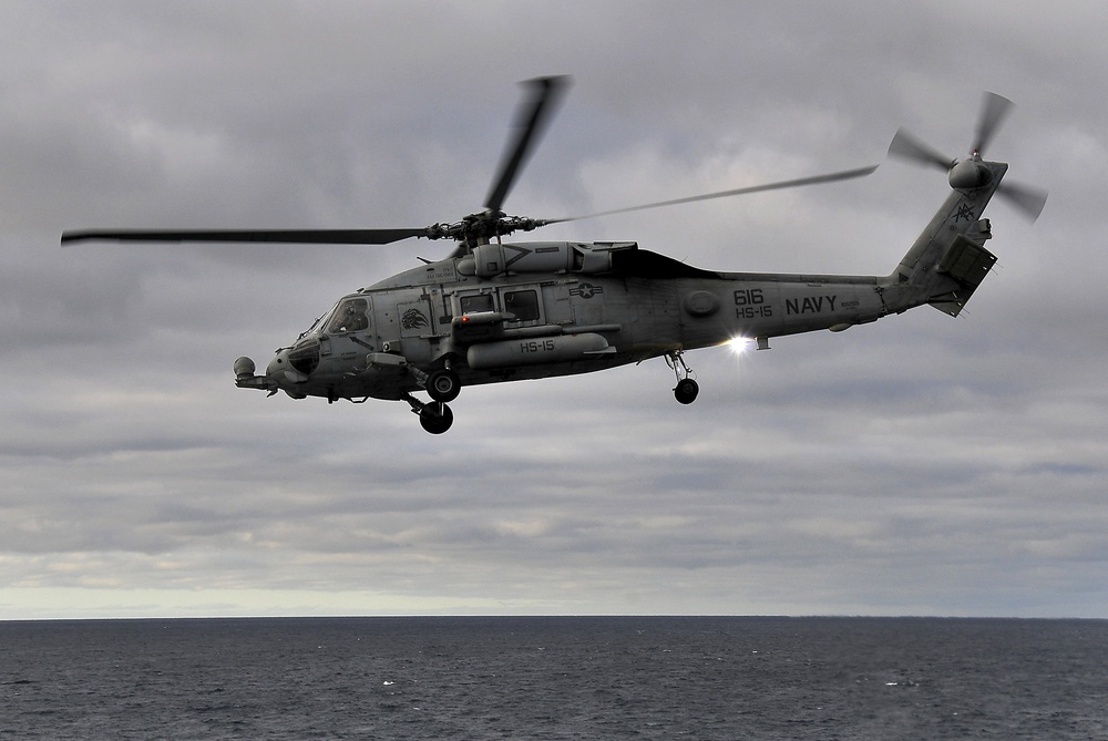 USS Bunker Hill action