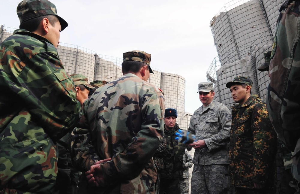 Joint EOD training at the Transit Center benefits two nations