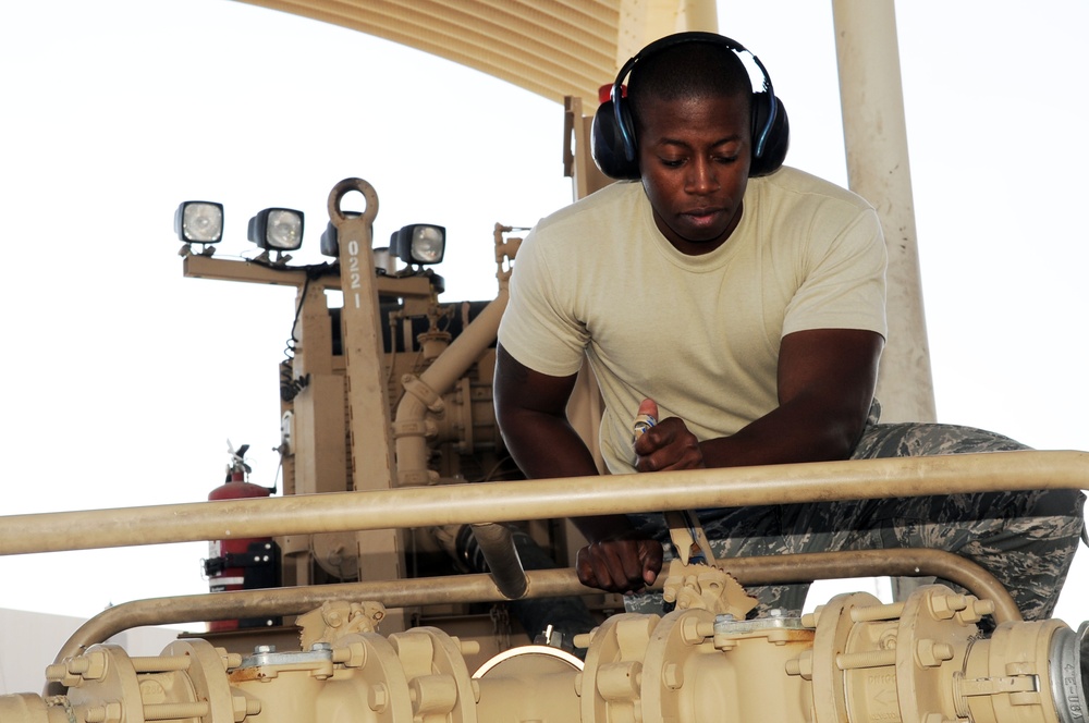 Fueling the Fight: Airmen Making a Difference One Gallon at a Time in Southwest Asia