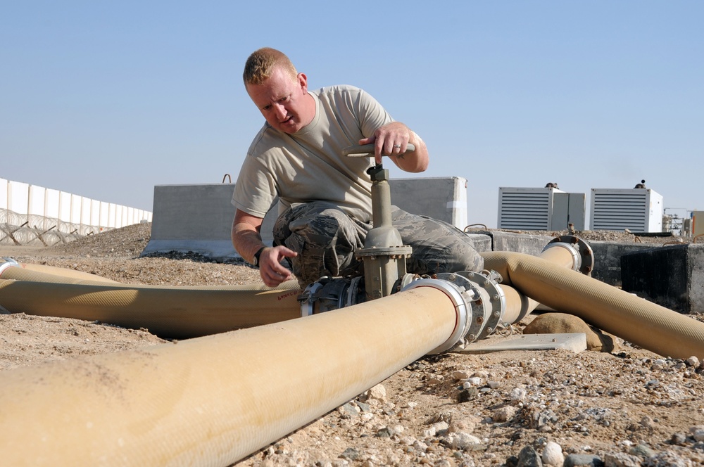 Fueling the Fight: Airmen Making a Difference One Gallon at a Time in Southwest Asia