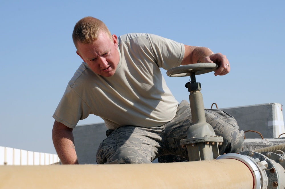 Fueling the Fight: Airmen Making a Difference One Gallon at a Time in Southwest Asia