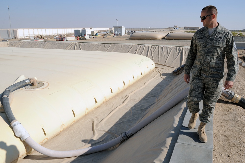 Fueling the Fight: Airmen Making a Difference One Gallon at a Time in Southwest Asia